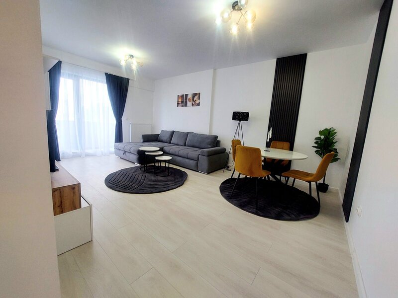 Preciziei 2 camere, 59 mp, etaj 3, bloc nou, mobilat-utilat, str Preciziei, 6 minute metrou